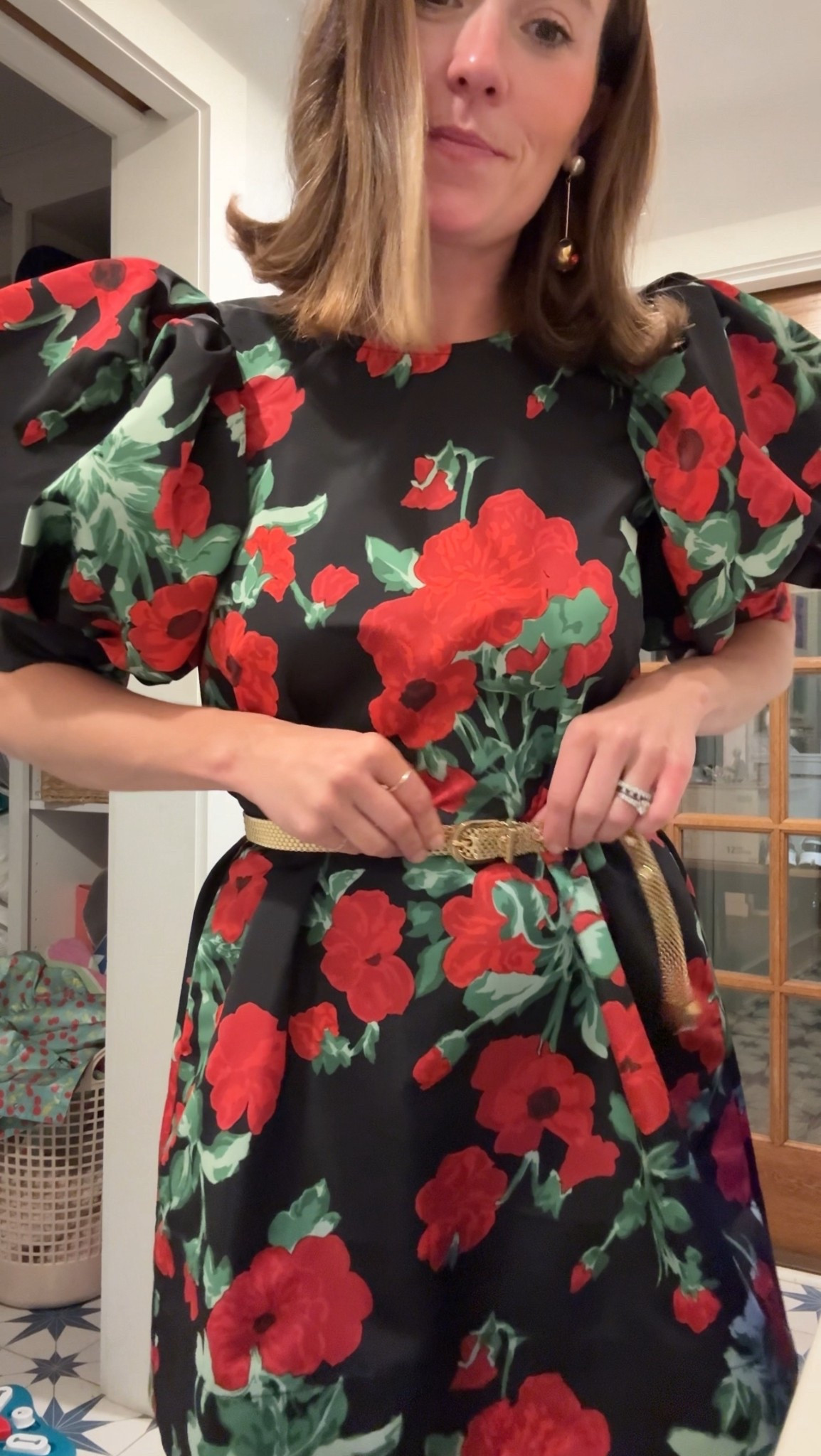 Floral mini for a holiday dinner party!