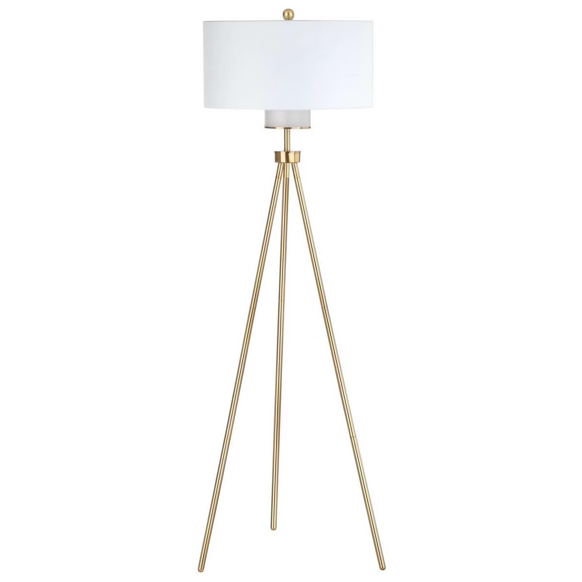 Enrica 66 Inch H Floor Lamp - Brass/Gold - Safavieh | Target