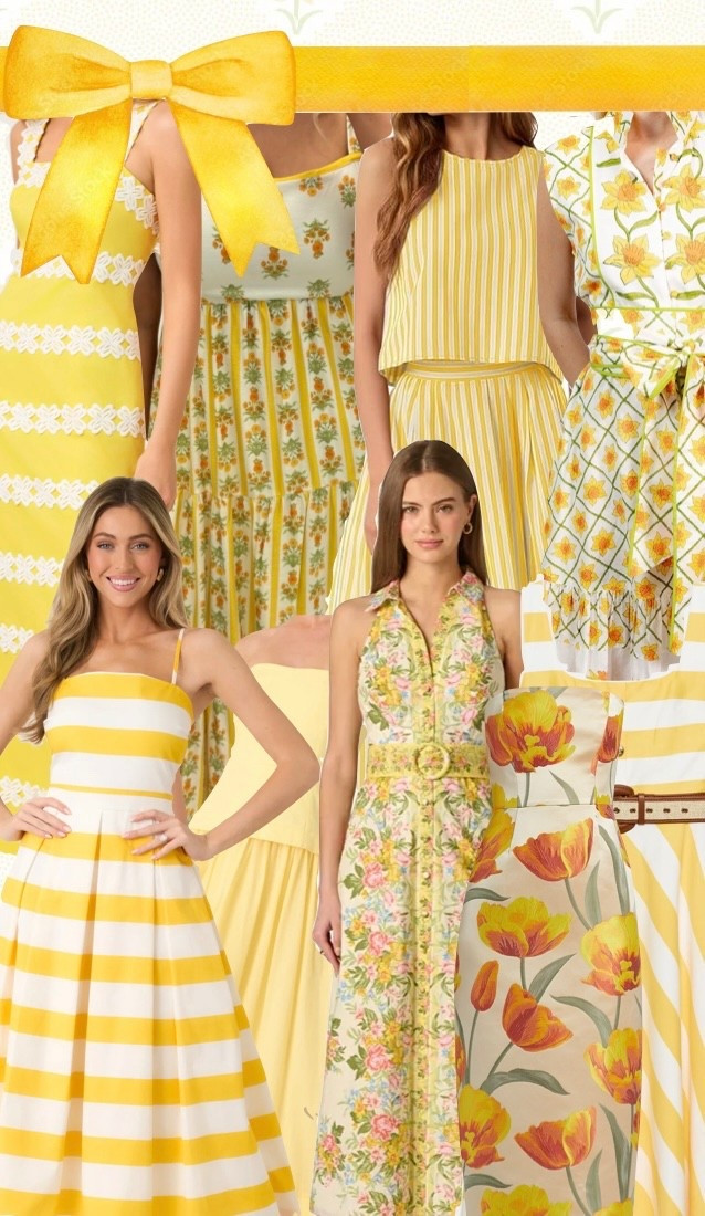 Yellow dress and sets for spring 

#LTKSaleAlert #LTKootd #LTKSeasonal