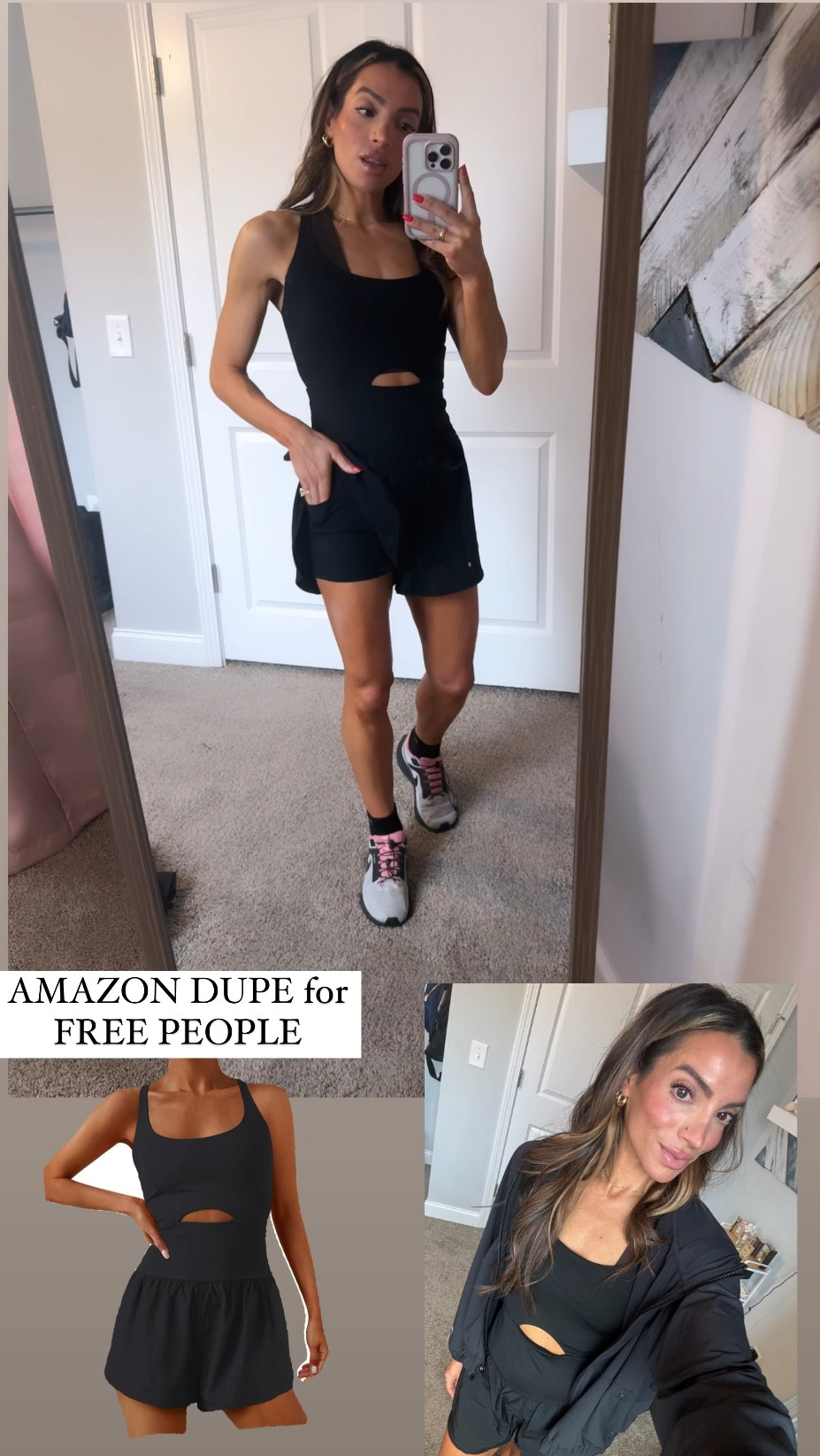 Amazon dupe workout onesies 🙌🏼