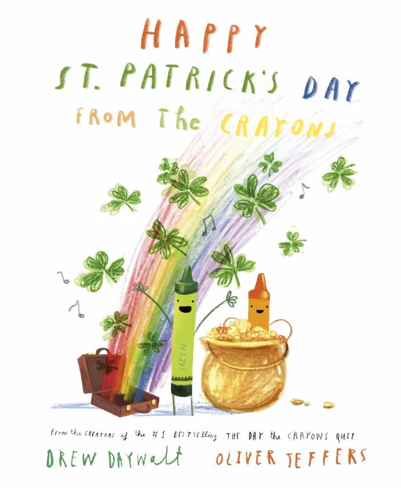 Happy St. Patrick's Day from the Crayons (Hardcover) | Walmart (US)