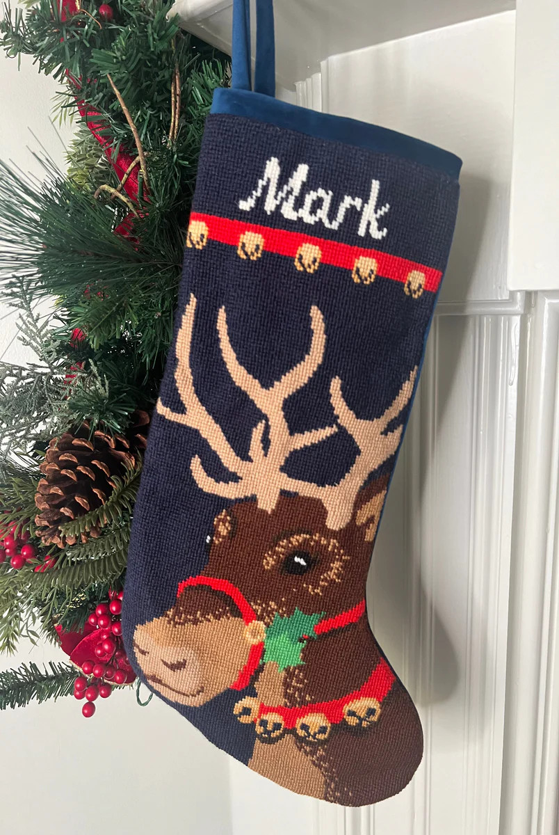 Donner the Handsome Reindeer Full Size Stocking | Bauble Stockings