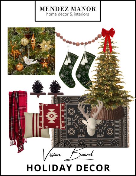 Still dreaming about Christmas decor and pulled together this woodland-themed scheme! Now is the perfect time to take inventory of your Christmas decor and shop to fill in any gaps 🎄

#christmas #christmasdecor #holidaydecor #seasonaldecor #ornaments #stockings

#LTKSeasonal #LTKhome #LTKHoliday