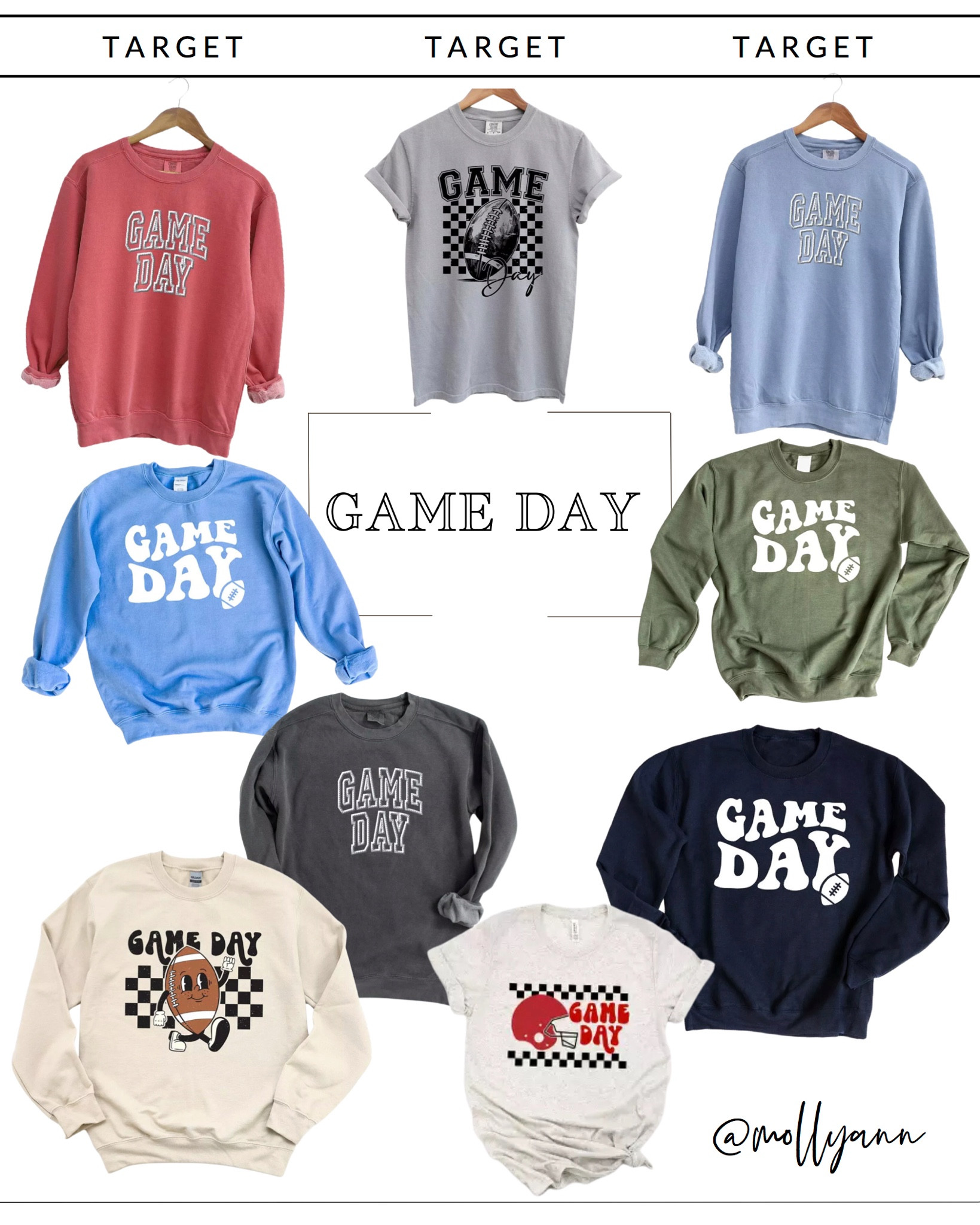 Kicking off school colors with these cute game day sweatshirts and tees from Target. 
🏈 season is almost here!! 

#LTKBacktoSchool #LTKActive #LTKStyleTip