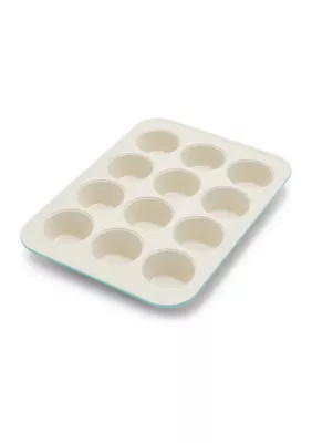GreenPan Bakewell Muffin Pan, Turquoise | Belk
