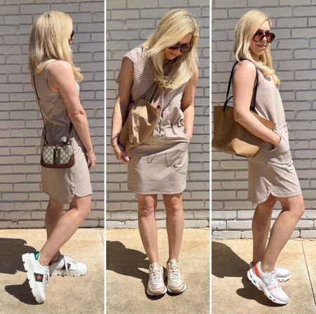 Workout dress
Fitness dress
Dress
Gucci sneakers 
Gucci bag
On sneakers
Sneakers 

Resort wear
Vacation outfit
Date night outfit
Spring outfit
#Itkseasonal
#Itkover40
#Itku
#ltkitbag
#LTKshoecrush #LTKfindsunder100 #LTKfitness