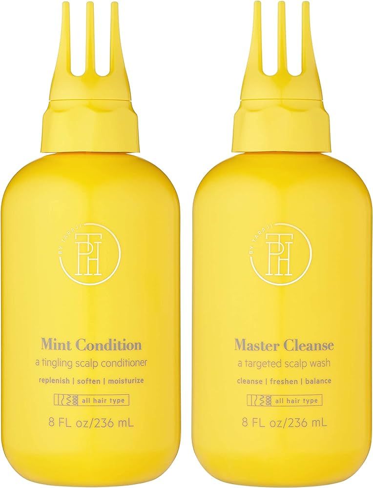 TPH BY TARAJI Scalp Care Bundle | Master Cleanse Scalp Treatment Wash Hair Rinse For Buildup & Mi... | Amazon (US)