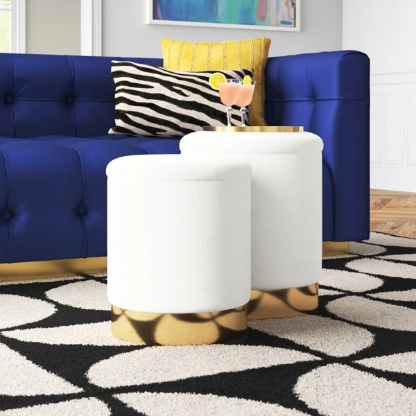 Dinah Upholstered Storage Ottoman | Wayfair North America