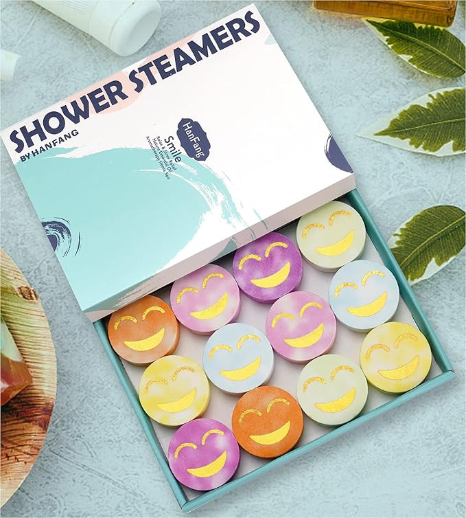 Shower Steamers Aromatherapy Gifts for Kids - Hanfang 12 Pcs Mens Shower Bombs Aromatherapy with ... | Amazon (US)