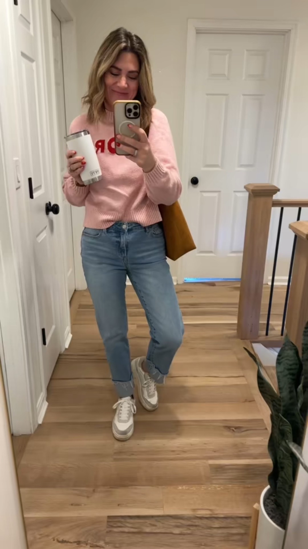 “Cozy OOTD ☕💗 My Old Navy sweater is older, but their sweaters are 60% off today only—run before they sell out!”

#OldNavySale #OOTD #CozyStyle #AffordableFashion #SaleAlert