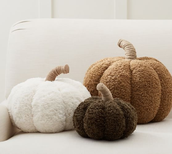 Cozy Pumpkin Pillow Cover | Pottery Barn (US)