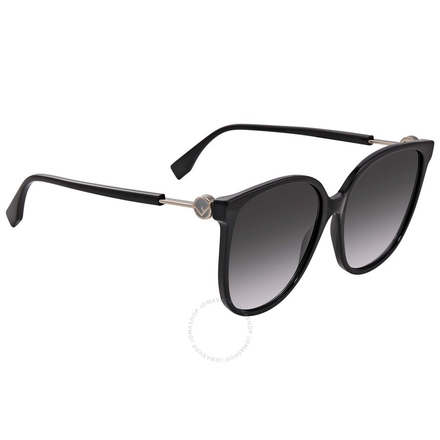 Fendi Polarized Grey Round Ladies Sunglasses FF 0374/S 0807/9O 58 | Jomashop.com & JomaDeals.com