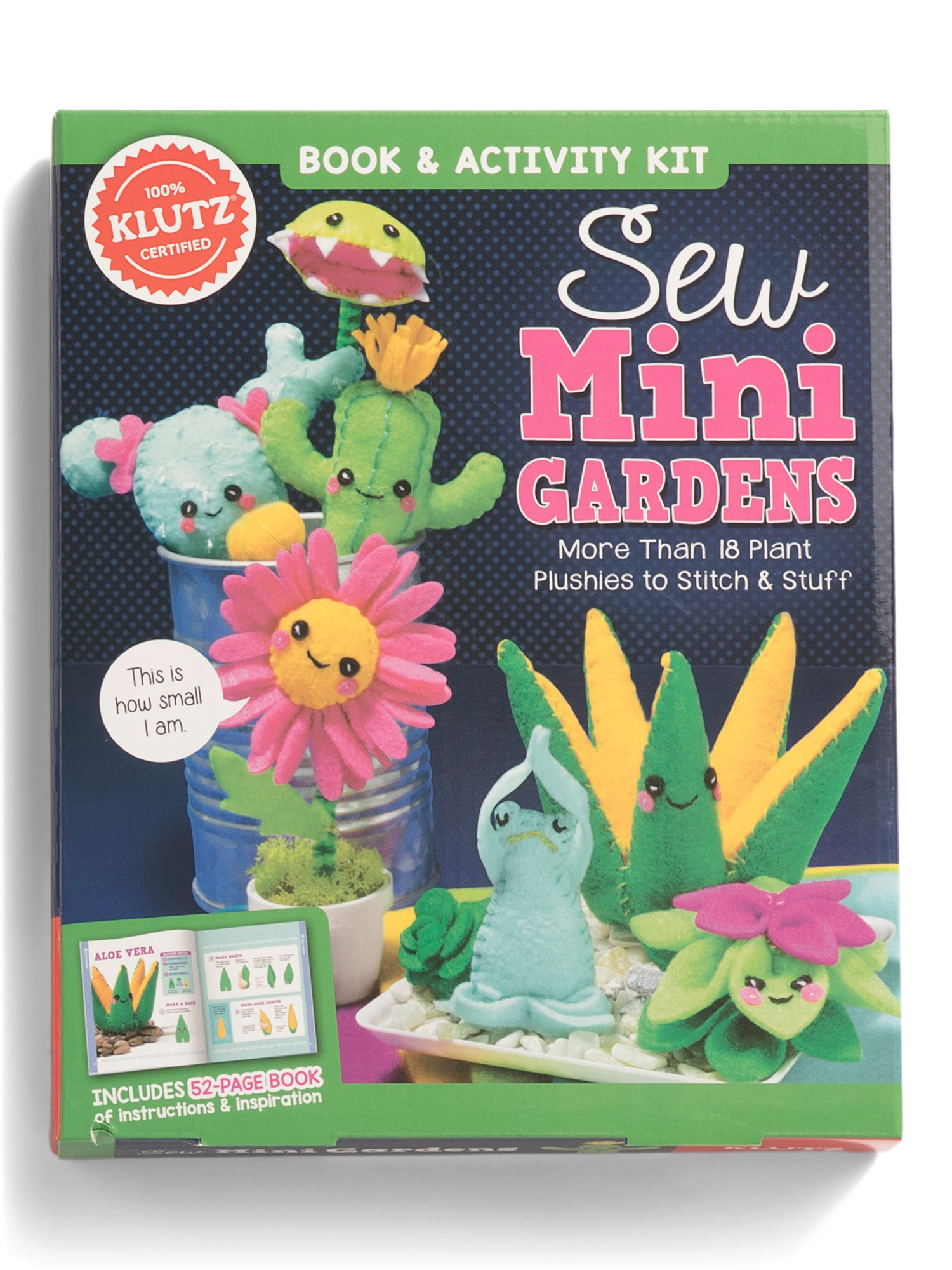 Sew Mini Gardens Book And Activity Kit | Toys & Books | Marshalls | Marshalls