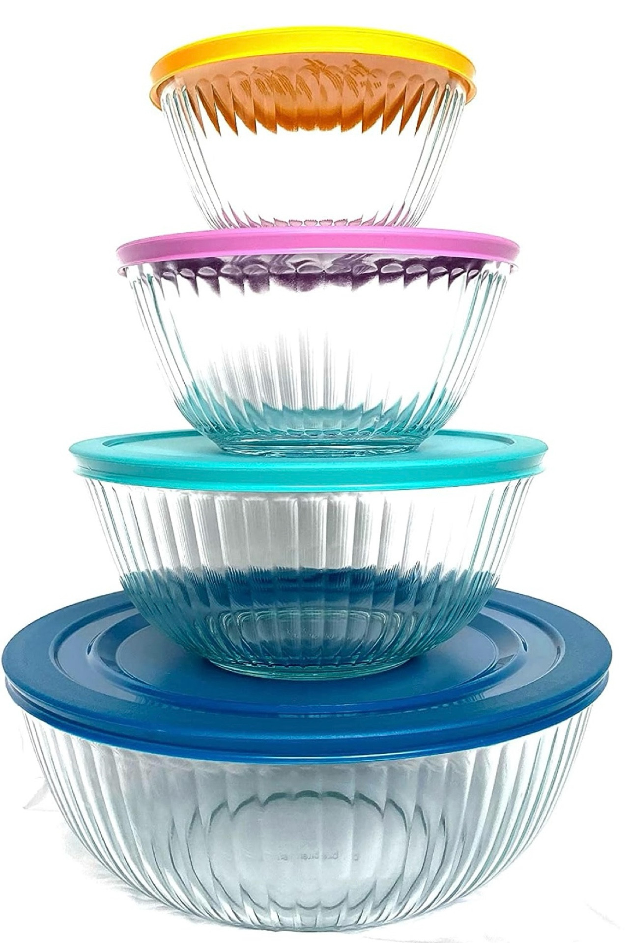 Set of 4 mixing bowls with lids - I use these every single day! The sizes are so useful and the lids make them perfect to just pop in the fridge, making less dishes. These are a kitchen essential at my house!

#LTKHome