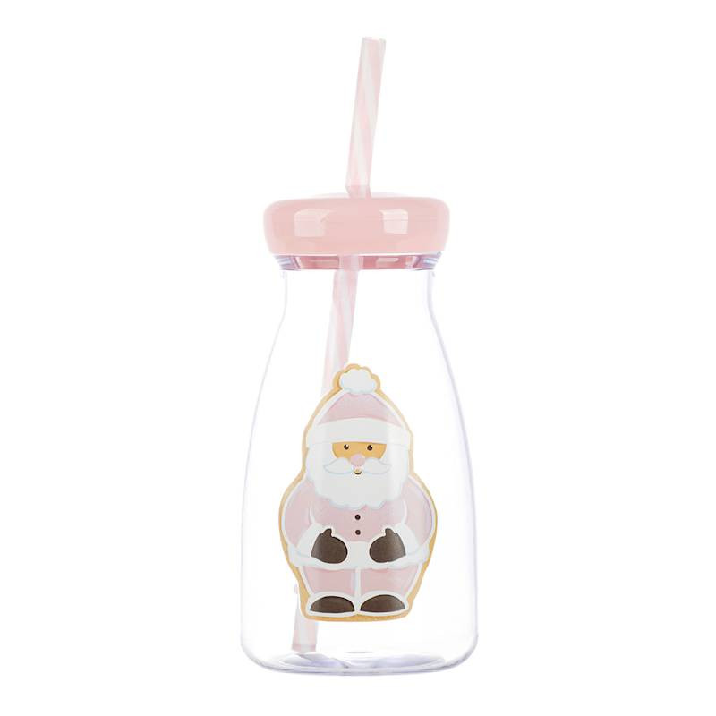 Mrs. Claus' Bakery Santa Milk Bottle, 13oz | At Home