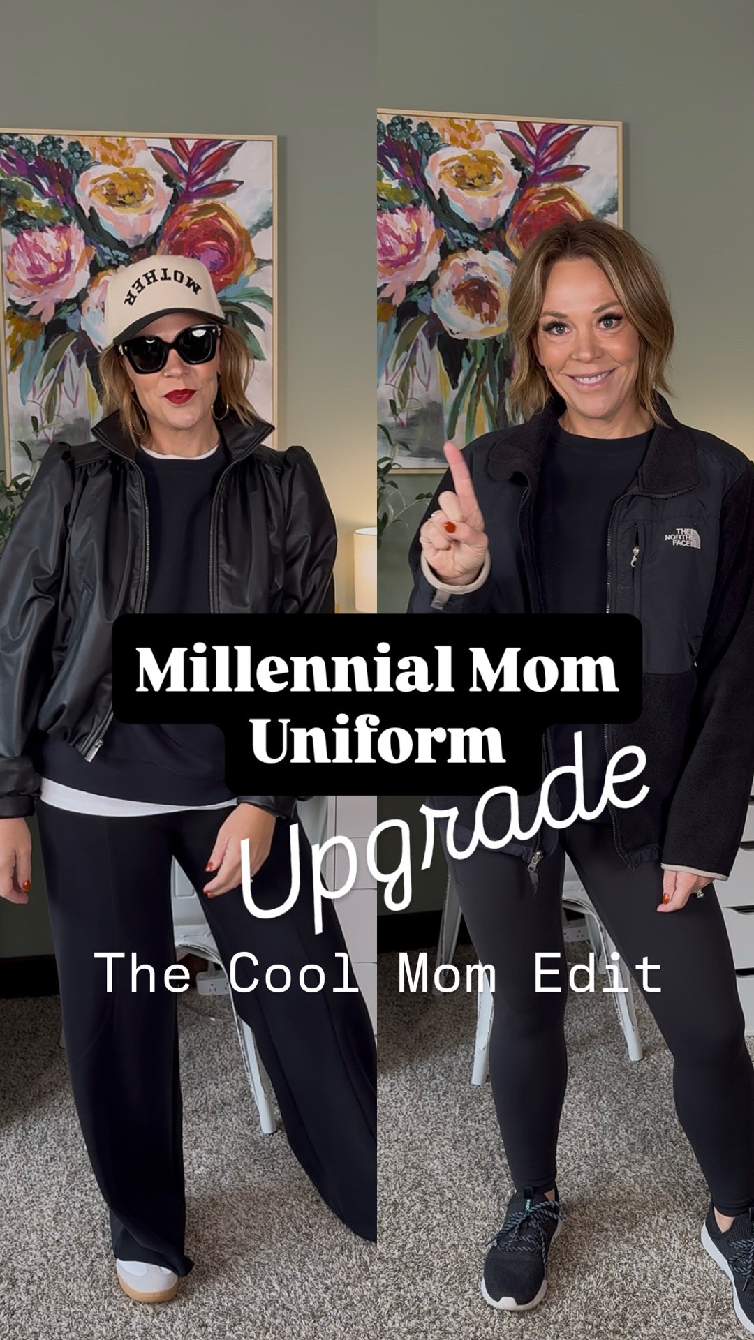 Millennial Mom Upgrade — The Cool Mom Edit, Ep. 2

POV: You’re a millennial mom still rocking your 2015 uniform — black leggings, sneakers, and that trusty North Face fleece. 👀

It was cool… about a decade ago. But it’s 2025 now, and we’re leveling up.

➡️ Instead of leggings, try comfy wide-leg trousers — they’re just as easy but instantly more elevated.
➡️ Layer a white tee under your sweatshirt for effortless style.
➡️ Swap your old running shoes for classic adidas sneakers — cool-girl comfort without the gym vibes.
➡️ Ditch the fleece for a leather jacket that gives confidence, not carpool chaos.
➡️ Finish with a hat, sunglasses, and lipstick — because you’re not just a mom… you’re the cool mom. 💋

This is your reminder that style evolves — and so can you.
Let’s retire the 2015 “errand look” and step into our 2025 cool-mom era.


#millennialmomstyle #millennialmomfashion #millennialmomupgrade #coolmomedits #momstyleinspo #momstylemadeeasy #falloutfitinspo #everydaystyle #casualoutfitinspo #over30style #momoutfitideas #styletransformation #outfitupgrade #realisticmomstyle #elevatedcasual #thealignededit

#LTKFindsUnder50 #LTKPetite #LTKmomlife