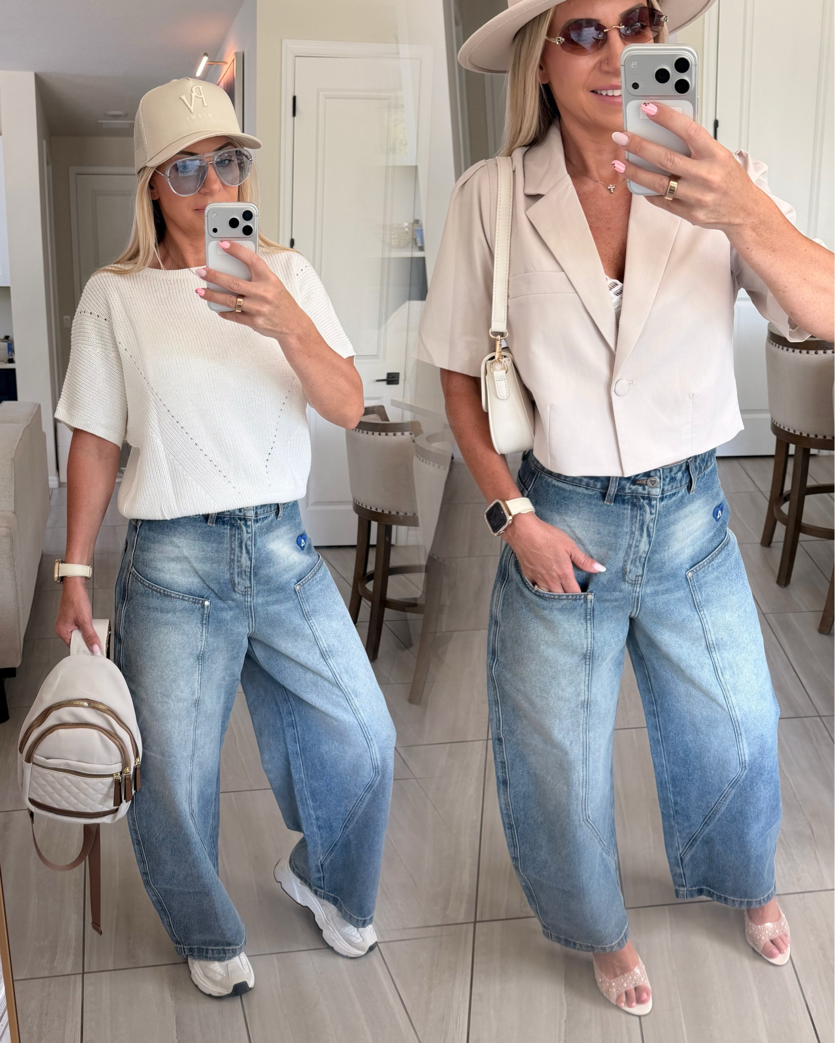 These barrel jeans are one of my best Amazon finds! 👖 Great quality, easy to dress up or down, and the perfect length for me at 5’6”. I’m wearing size 28, and they fit perfectly at the waist.

Use my code: ALENA15A for extra 15% off  🤍🫶 (expires on 11/26) 

barrel jeans, Amazon jeans, women’s denim, casual outfit, everyday jeans, relaxed fit jeans, wide leg denim, effortless style, capsule wardrobe, Amazon fashion

#LTKU #LTKootd #LTKgrwm