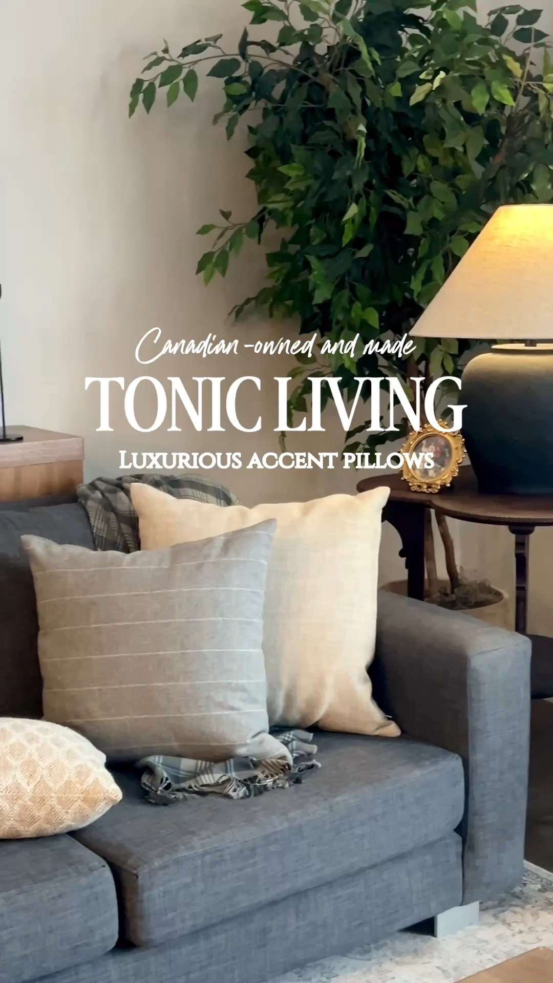 Layered neutral pillows are my go-to for adding instant warmth and depth 🤍
This @TonicLiving combo is timeless, cozy, and beautifully made in Canada.
✨ Shop the exact pillows here

#modernorganic
#neutraldecor
#tonicliving
#canadianmade
#canadianowned
#ltkfindsunder100
#accentpillows
#livingroomdecor
#affordableluxury
#springdecor

#LTKgiftguide #LTKhome #LTKcanada
