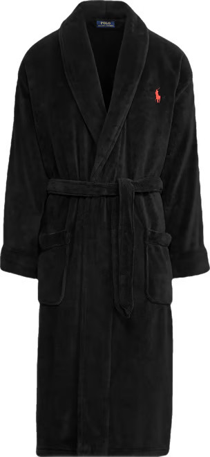 Polo Ralph Lauren Men's Sleepwear Soft Cotton Kimono Velour Robe - Macy's | Macy's
