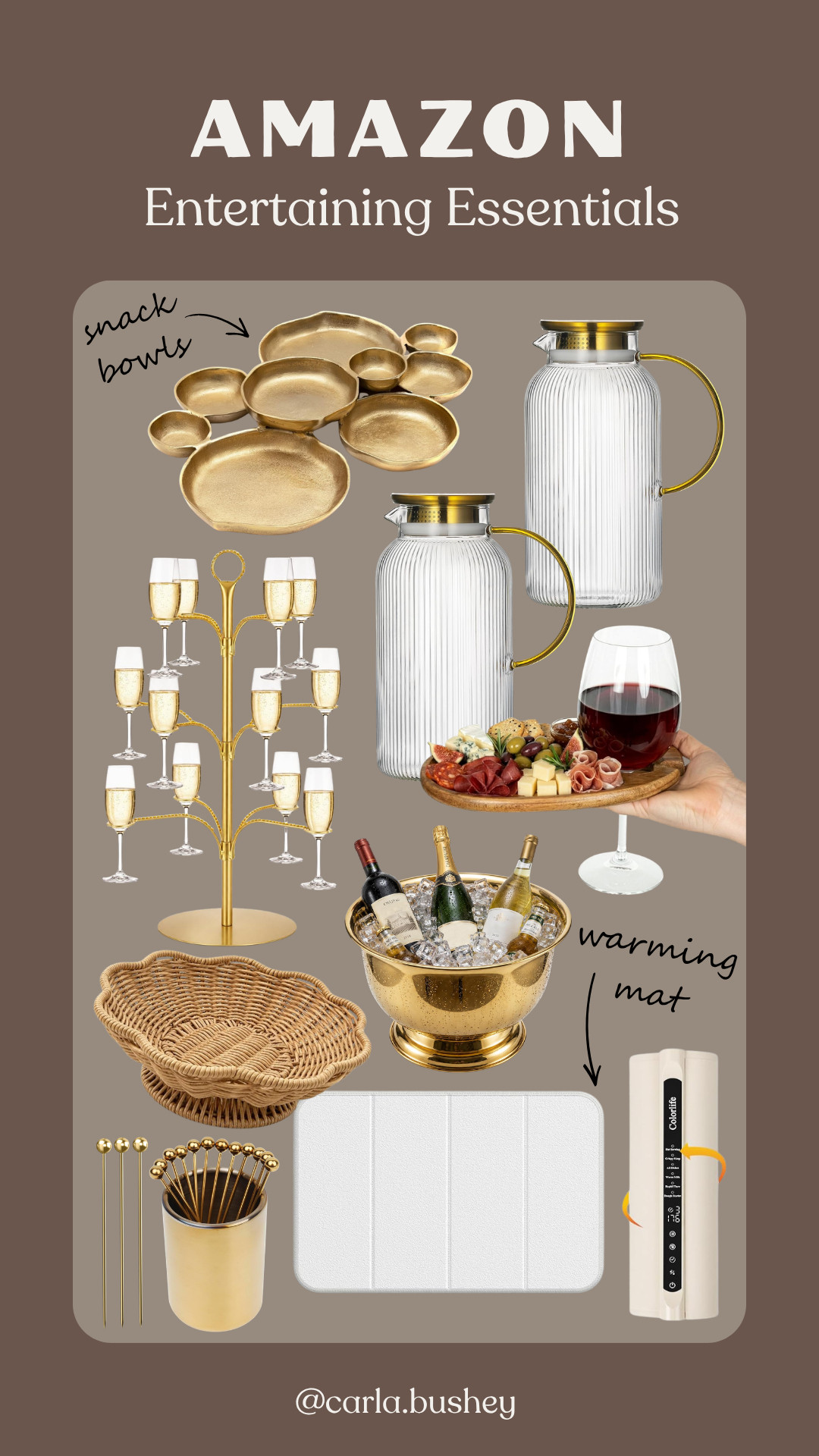 Amazon entertaining finds I’ll use over and over!! Love these for hosting🤎





Amazon finds, entertaining essentials, hosting essentials, kitchen finds, home entertaining, hostess finds, fall hosting, practical, holiday, seasonal, Amazon home, carla.bushey 

 #LTKSeasonal #LTKHome