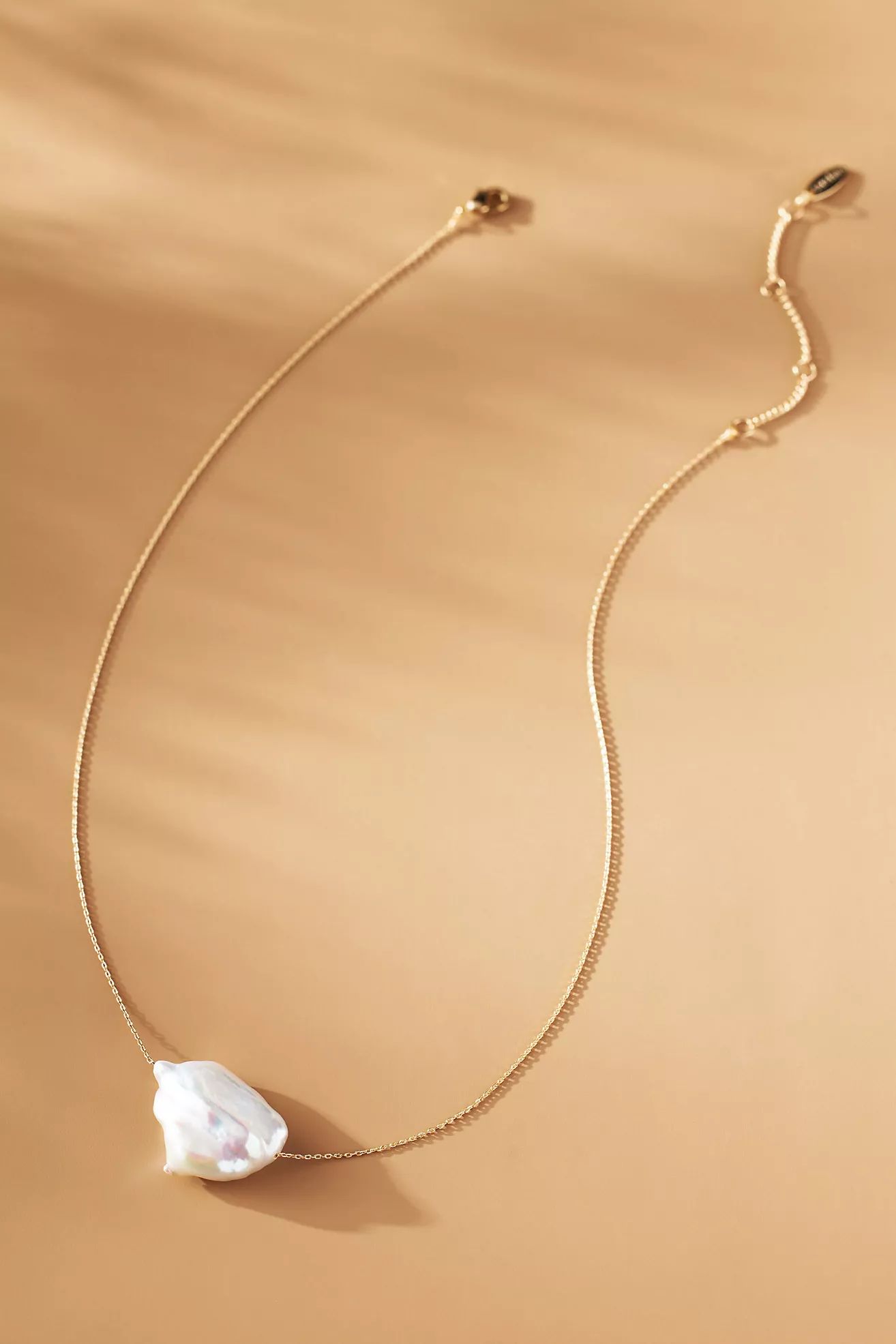 Serefina Baroque Pearl Drop Necklace | Anthropologie (US)