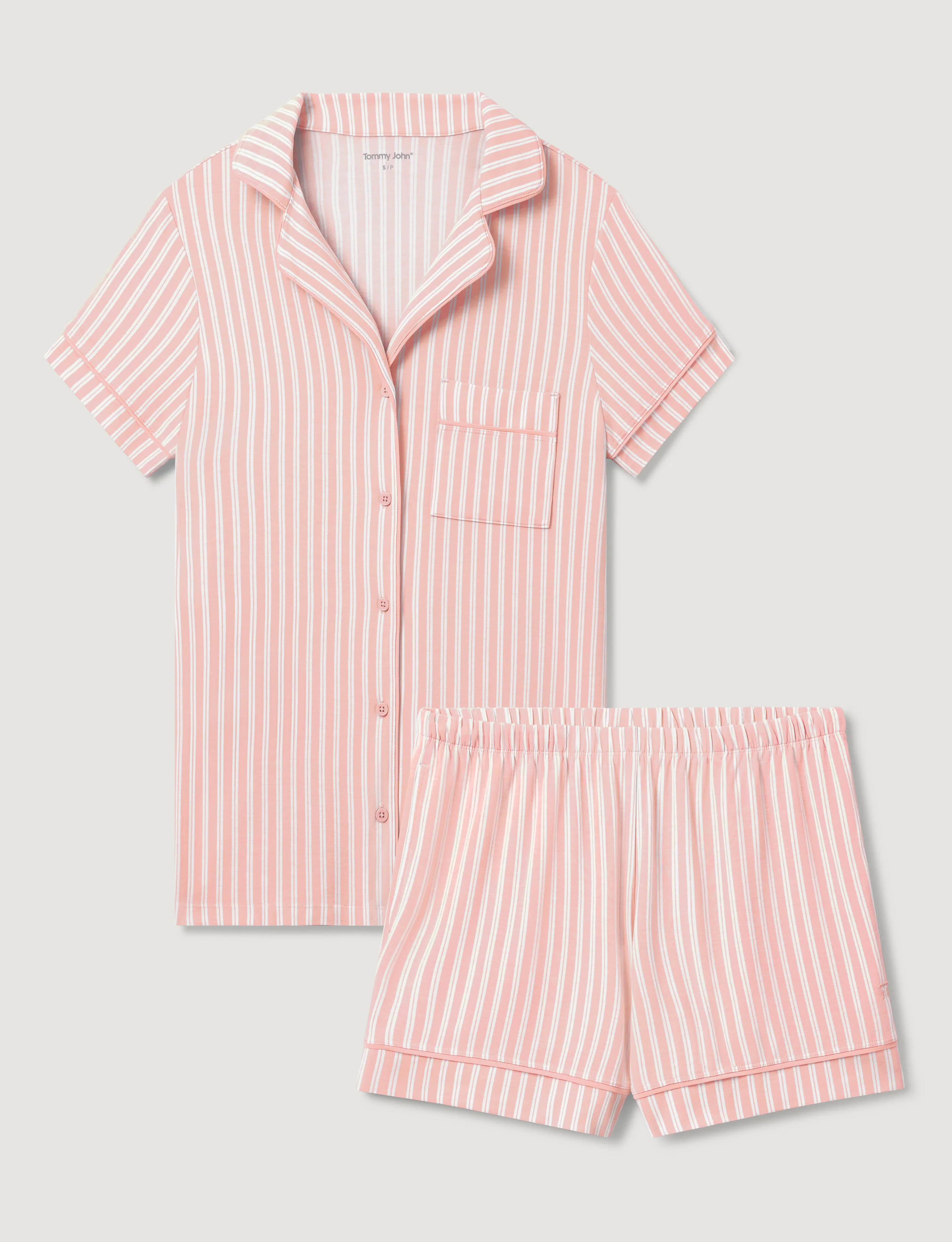 Women's Downtime Pajama Top & Short Set | Tommy John