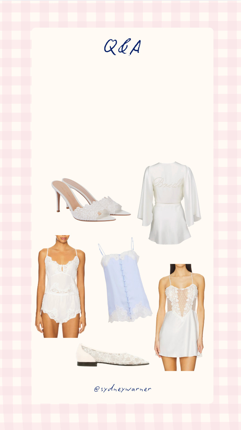 bridal getting ready outfit!  

 #LTKWedding