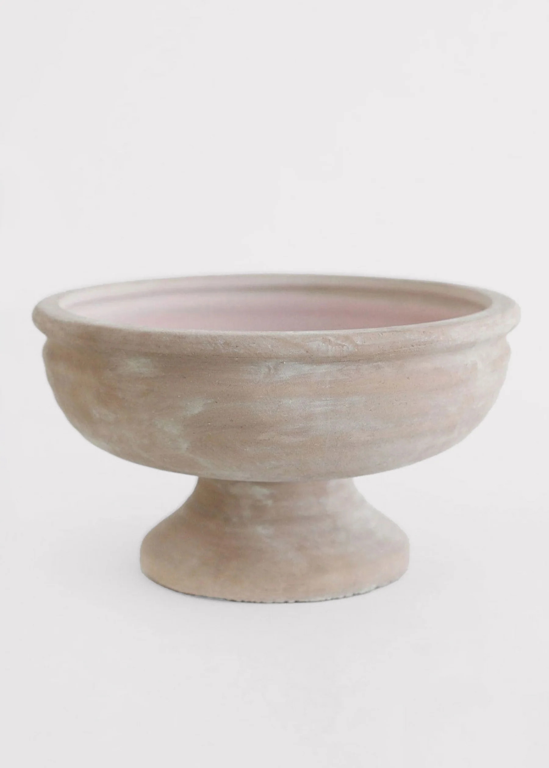 Whitewashed Sand Compote Bowl | Bohemian Wedding Ideas | Afloral.com | Afloral