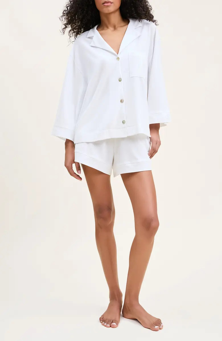 Olivia Pima Cotton Short Pajamas | Nordstrom