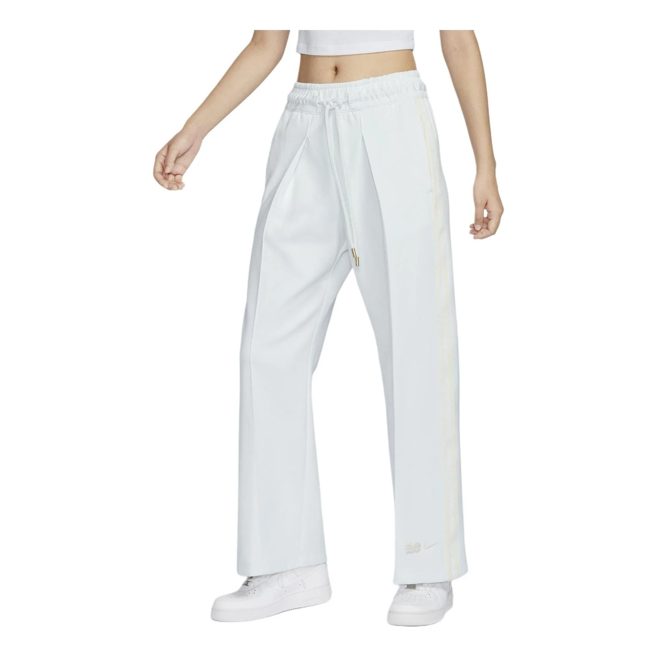 (WMNS) Nike Naomi Osaka High Waist Pants 'White' FV7799-121 | KICKS CREW