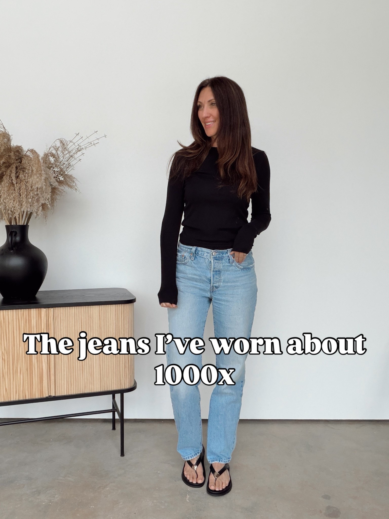 One of the best sellers all last year and this year! 

Wearing the 27”  jeans, small top, and sandals fit true to size 

#LTKMothersDay #LTKootd