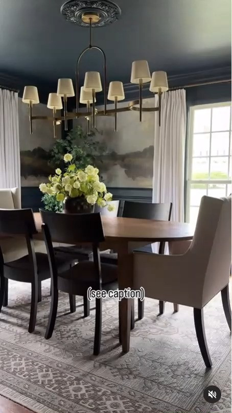 A little trick I know! 

Dining room rug, kid friendly, washable rug 

#LTKHome