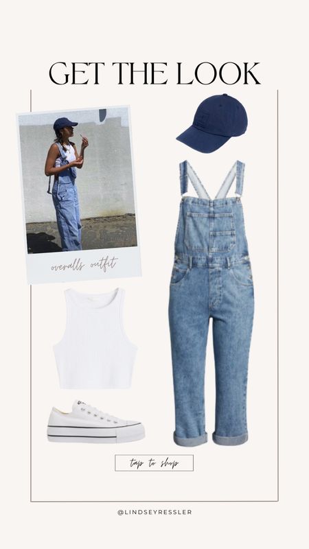 Get the Look: Overalls Outfit

Converse, crop top, denim overalls, baseball cap, casual outfit

#LTKstyletip #LTKshoecrush #LTKunder100