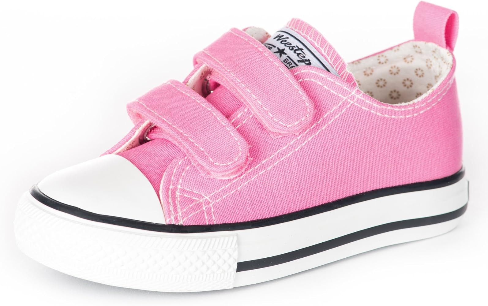 Weestep Toddler Little Kid Boy and Girl Classic Adjustable Strap Sneaker | Amazon (US)