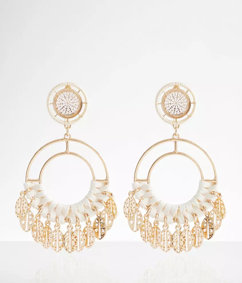 Feather Filigree Earring | Buckle