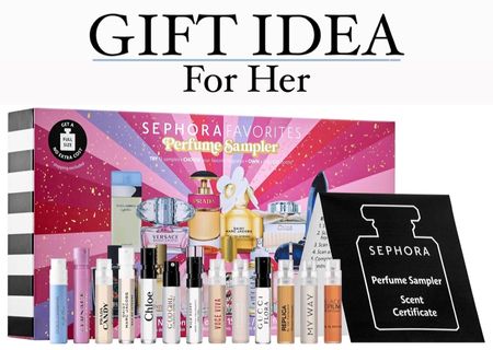 Perfume Sampler with Coupon for Full Size Bottle from Sephora!

This set comes with 13 mini-size fragrances ranging from fruity florals to warm & sweet gourmands. 

Choose your favorite, and then take the included scent certificate to any US Sephora store or Sephora.com to redeem for a full size of your favorite featured fragrance at no extra cost!!

This set includes;

0.05 oz/ 1.5 mL Carolina Herrera Good Girl

- 0.04 oz/ 1.2 mL Chloé Chloé

- 0.02 oz/ 0.8 mL Dolce & Gabbana Light Blue

- 0.04 oz/ 1.2 mL Giorgio Armani My Way

- 0.05 oz/ 1.5 mL Gucci Flora Gorgeous Gardenia

- 0.04 oz/ 1.2 mL Maison Margiela Replica By the Fireplace

- 0.04 oz/ 1.2 mL Marc Jacobs Daisy Eau So Intense

- 0.05 oz/ 1.5 mL New New York Wild Poppy

- 0.04 oz/ 1.2 mL Prada Beauty Candy

- 0.04 oz/ 1.2 mL Valentino Voce Viva

- 0.03 oz/ 1 mL Versace Bright Crystal

- 0.04 oz/ 1.2 mL Viktor & Rolf Flowerbomb

- 0.04 oz/ 1.2 mL Yves Saint Laurent Black Opium

#Sephora #Perfume #GiftGuide #GiftIdea 

#LTKCyberweek #LTKHoliday #LTKbeauty