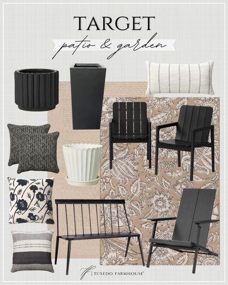 Target - Patio & Garden 

Enjoy some of the most elegant outdoor styles of the season curated for you!

Seasonal, spring, home decor, outside, outdoors, backyard, patio, porch, bench, chairs, vases, planters

#LTKSeasonal #LTKhome