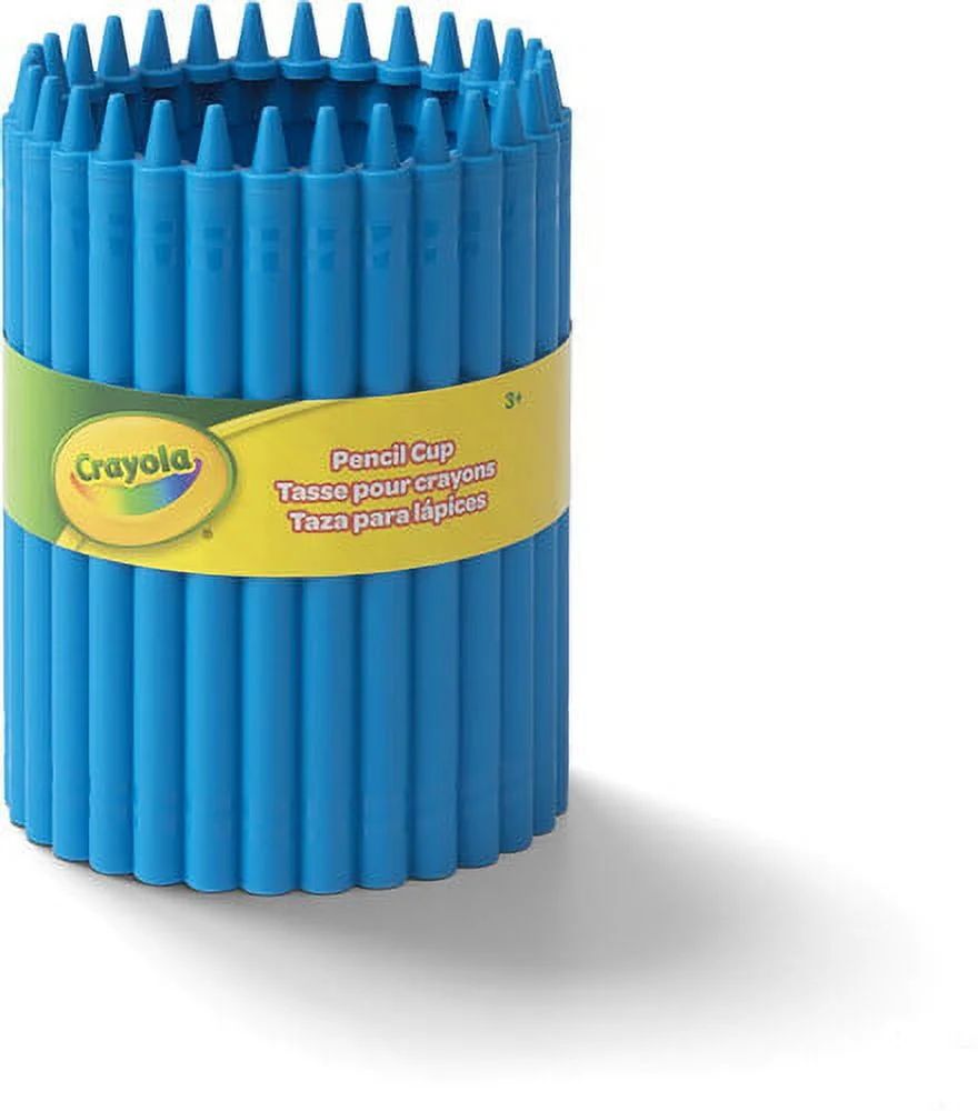 Crayola Pencil Cup, Cerulean Blue | Walmart (US)