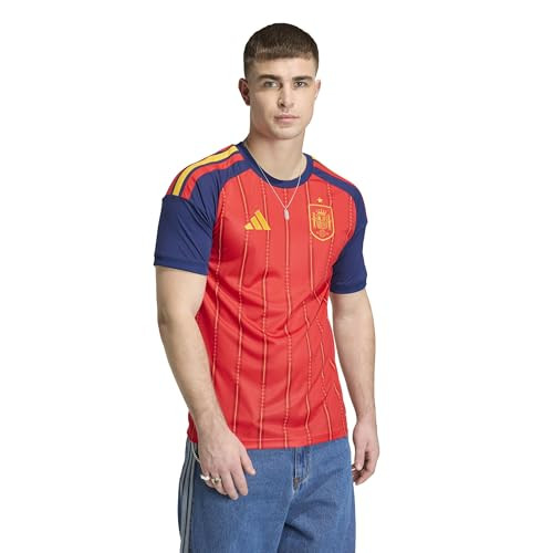 adidas Men's Spain 26 Home Replica Jersey, Vivid Red | Amazon (US)