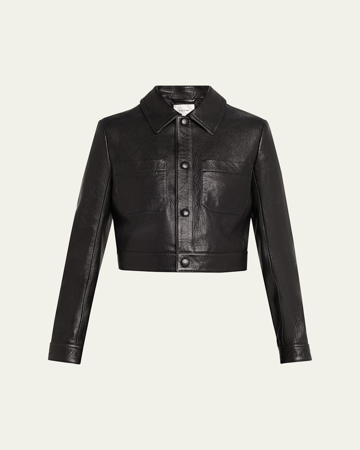 The Small Leather Jacket | Bergdorf Goodman