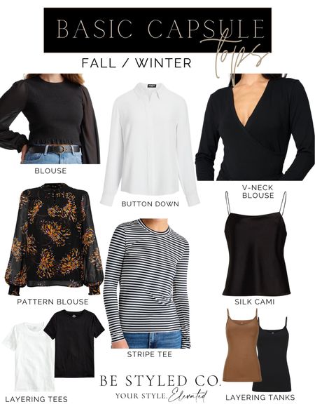 Fall capsule - fall tops - fall blouses 

#LTKSeasonal #LTKfindsunder100