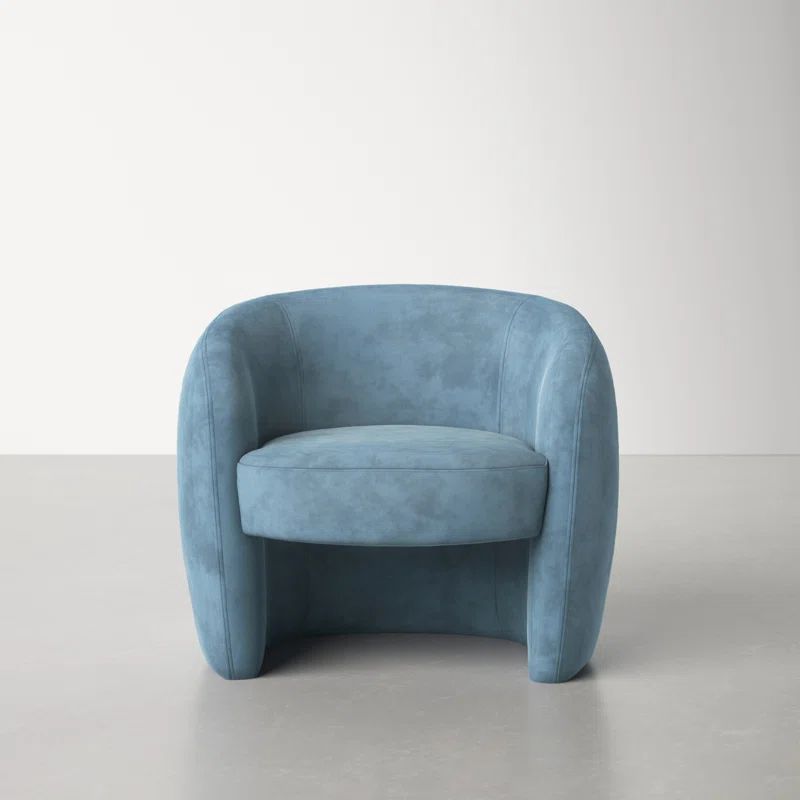 Kearney 35" W Polyester Barrel Chair | Wayfair North America