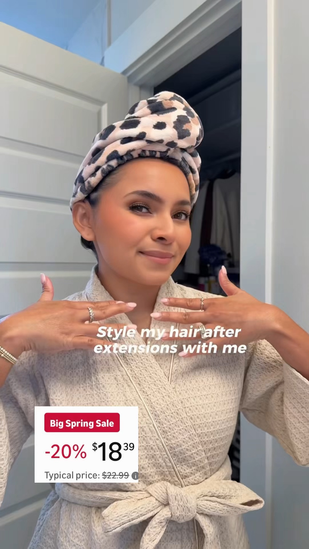 Sale alert! - Kitsch microfiber hair towel! 

#LTKselfcare #LTKSaleAlert #LTKgrwm