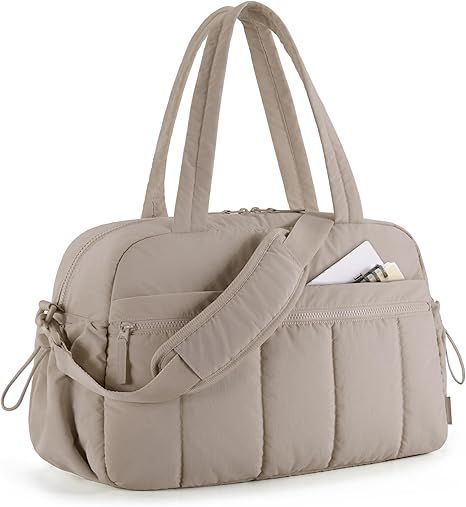 BAGSMART Travel Duffel Bag, Gym Bag for Women with Wet Pocket, Carry on Weekender Bags for Women,... | Amazon (US)