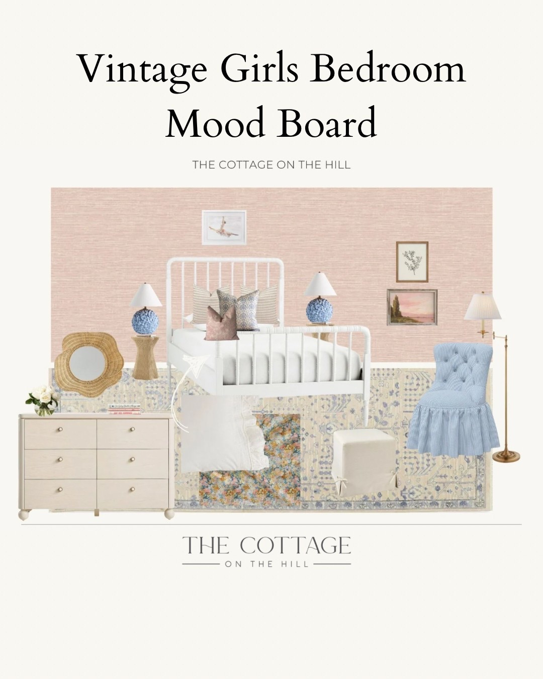 Vintage girls bedroom 

#LTKStyleTip #LTKHome