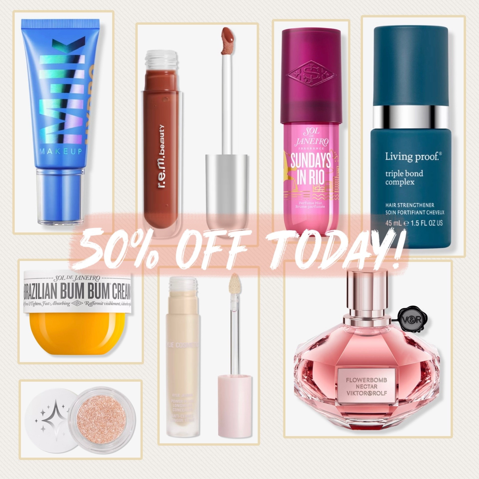 50% off today at Ulta! 



#LTKBeauty #LTKSaleAlert