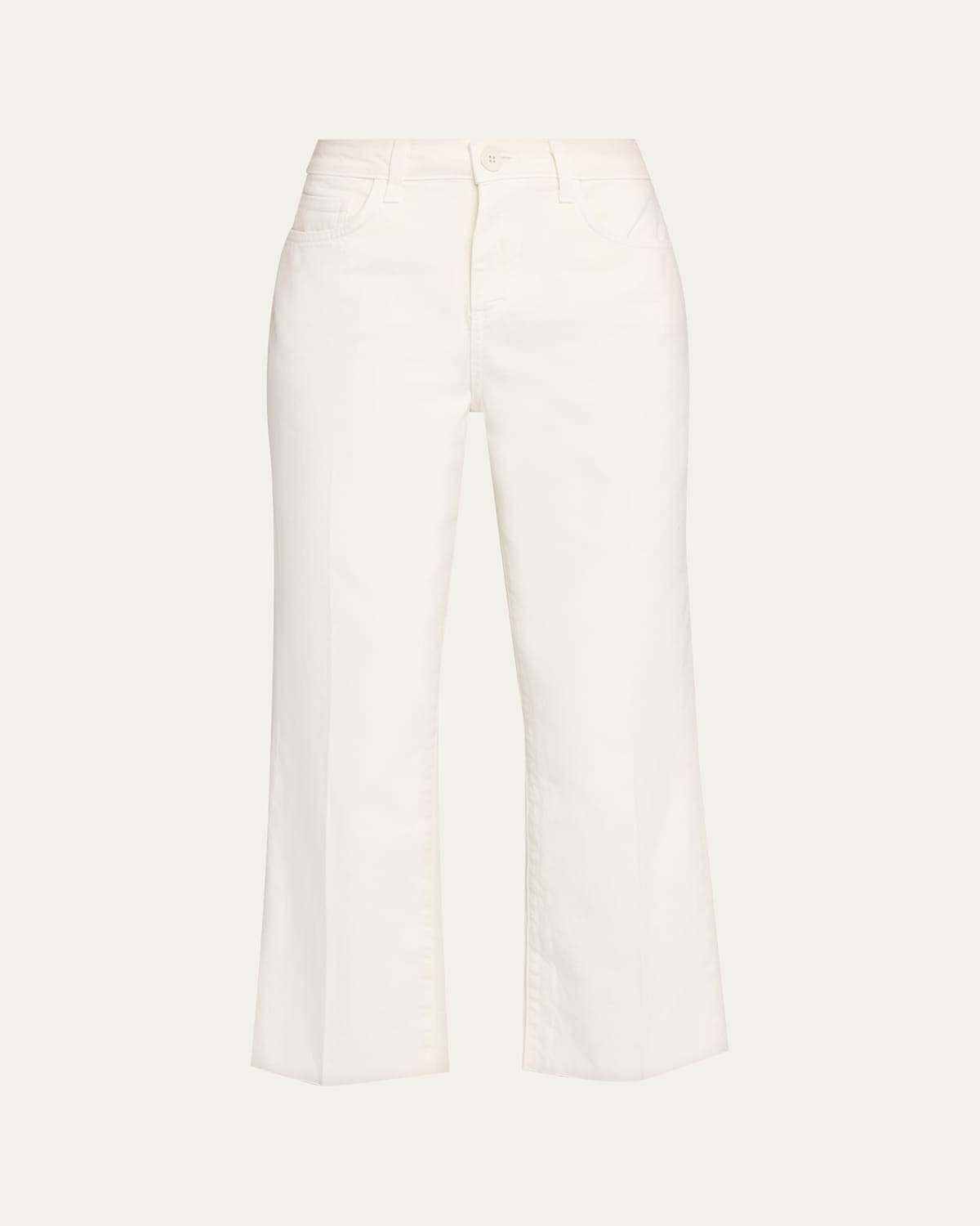Wanda High-Rise Cropped Wide Jeans | Bergdorf Goodman
