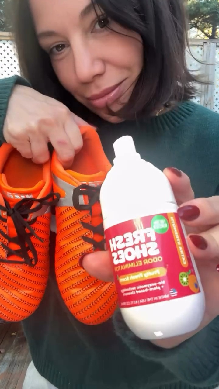 👟 Okay… tell me I’m not the only one whose kids’ shoes could clear a room 😅

I started using the FRESH MONSTER Deodorizing Shoe Spray for Kids & Teens and honestly, it’s been a game changer. It’s natural, safe for the kids, and actually keeps their sneakers smelling fresh (even after sports!). 🌿✨

If your car, mudroom, or house has been personally victimized by tiny stinky feet… this is for you. 😂🙌

#MomHack #FreshMonster #BecauseKids
@freshmonster

#LTKKids #LTKFamily