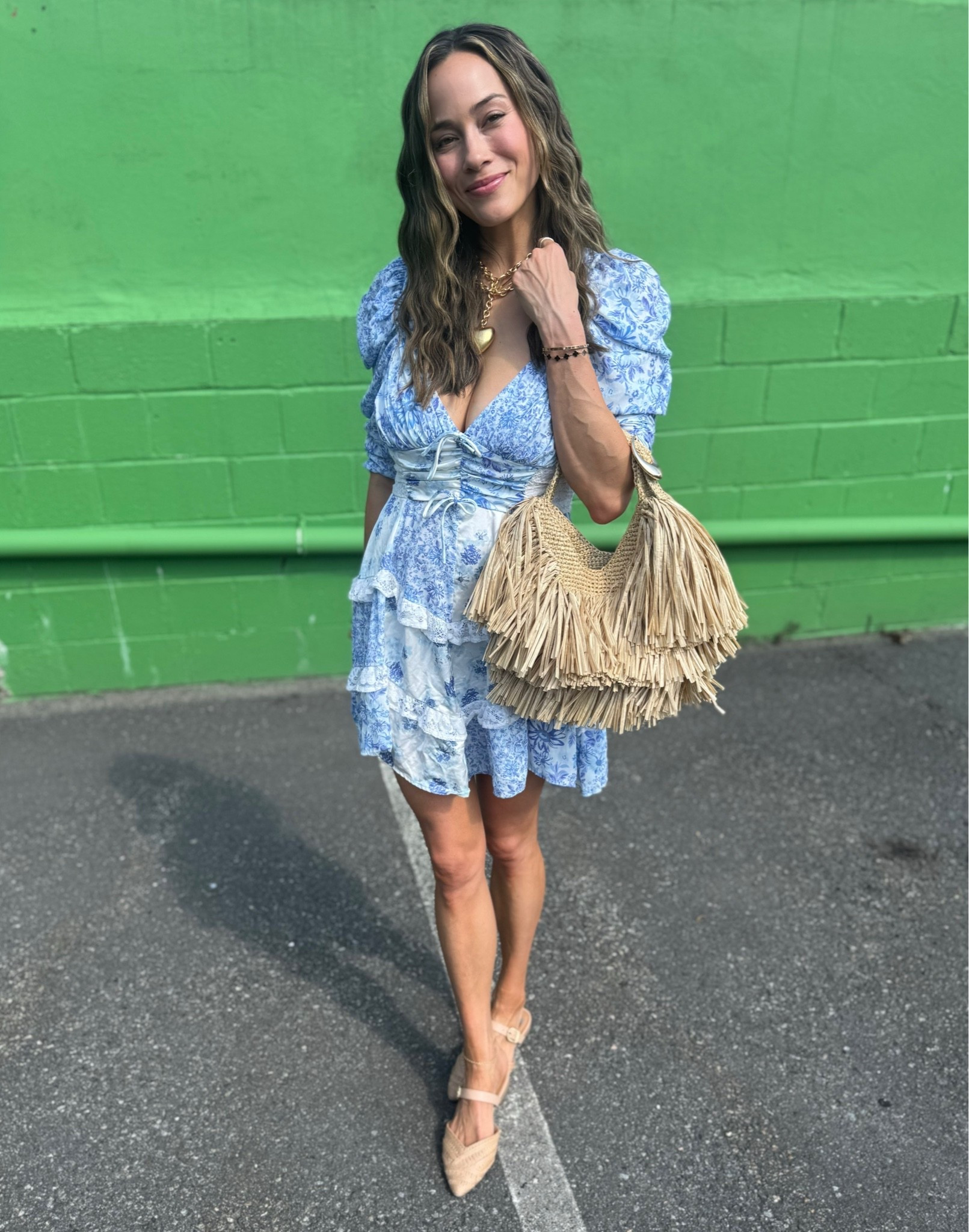 Date fit! Rented this dress, bag a must, gold jewelry always💛🫶🏽

#LTKootd #LTKmomlife