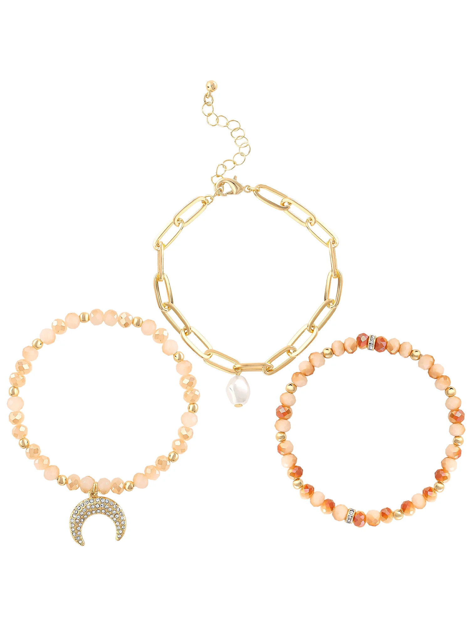 Jessica Simpson Bracelet Set, Set of 3 | Walmart (US)
